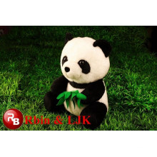 Juguetes lindos de la felpa del panda para el pequeño animal, juguetes del animal doméstico para el juguete del cabrito